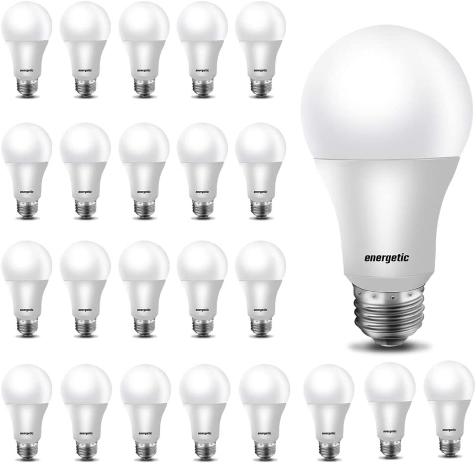 24 Pack A19 LED Light Bulb, E26 Standard Base