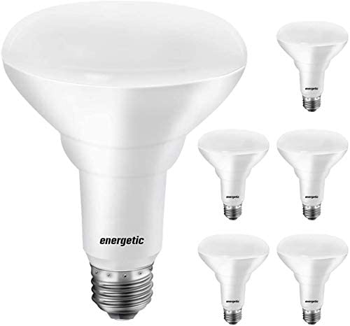[Energy Star & CRI 90] LED Flood Light Bulbs BR30, 65W Equivalent, Dimmable, Warm White 3000K, 750lm, Indoor Flood Lights for Recessed Cans, UL Listed, 6 Pack