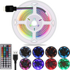 TV LED Backlight 9.8ft for 46-60 Inch TV, 5050 RGB 16 Colors Changing Light Strip with Remote