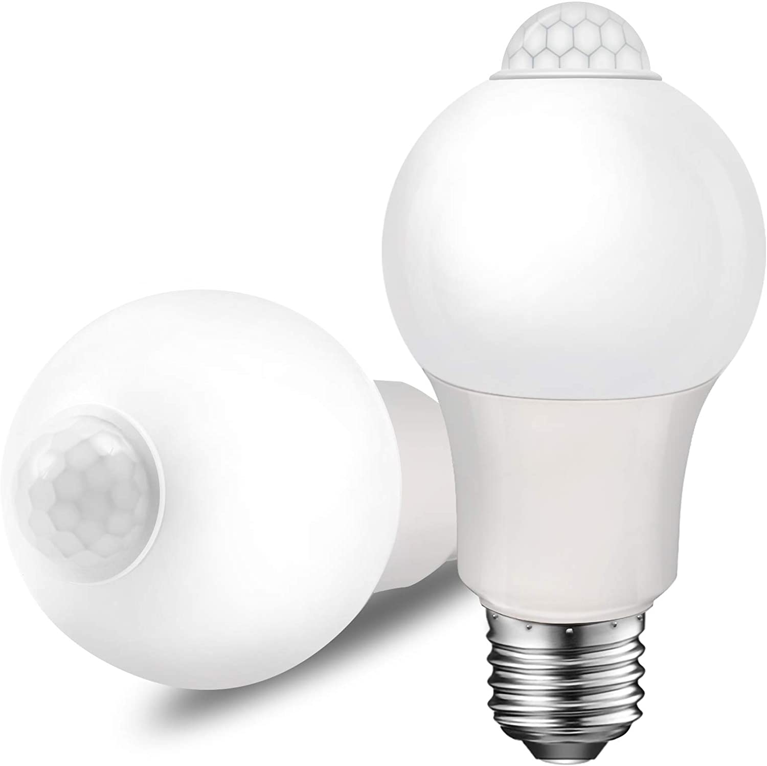 Motion Sensor Light Bulb, 8.5W (60W Equivalent), E26 